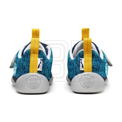 7. Affenzahn Sneaker Knit Happy Penguin Jr 00397-30001 barefoot shoes