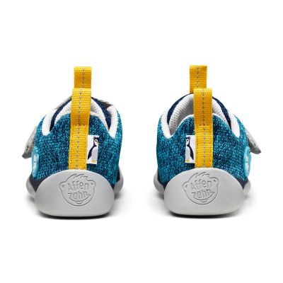 7. Affenzahn Sneaker Knit Happy Penguin Jr 00397-30001 barefoot shoes