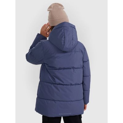 2. Boy's down jacket with synthetic filling 4F 4FJRAW25TDJAM0805-32S