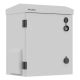 13. WALL-HUNG RACK CABINET 10" HERMETIC IP55 WALL/POLE MOUNTING 320X220X400 GRAY LANBERG (ASSEMBLED)