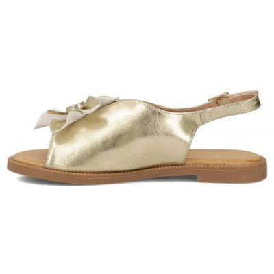 3. Women's gold flower sandals Filippo DS7891