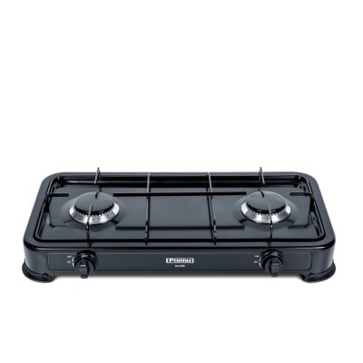 4. PROMIS 2-BURNER GAS STOVE, BLACK KG200C