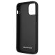 7. AMG Leather Hot Stamped Case for iPhone 12 Pro Max - Black