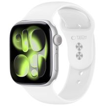 Tech-Protect Silicone Strap for Apple Watch 40 / 41 / 42 mm - White