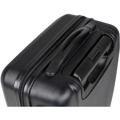 37. SET OF 3 SUITCASE 18/22/26 INCHES BLACK SLAZENGER