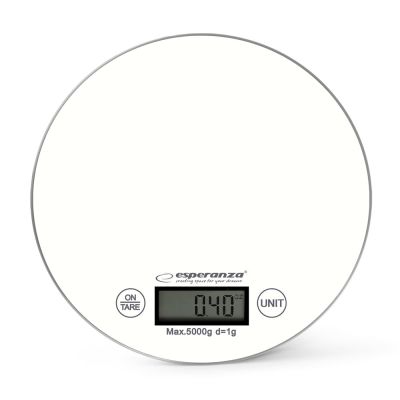8. Esperanza Mango EKS003W kitchen scale (white)