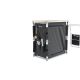 2. Outwell 531189 Camping Kitchen Black, Grey, Stainless Steel, Wood Aluminum