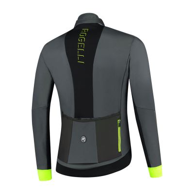 2. Rogelli HI VIS winter jacket gray-fluorescent S
