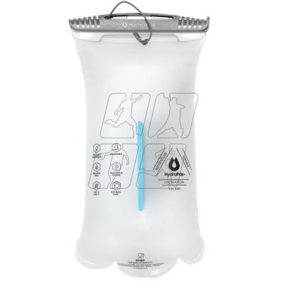 2. Inov-8 Shape Shift Vertical Reservoir 2 L water bottle 000963-CL-01
