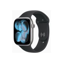 Apple Watch Series 11 OLED 46mm Digital 416 x 496 px Touchscreen 5G Gray Wi-Fi GPS