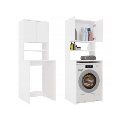 7. POLA MULTI WHITE WASHING MACHINE CABINET