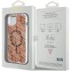 8. Guess IML GCube MagSafe case for iPhone 15 / 14 / 13 - brown