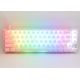 3. Ducky One 3 Aura White SF Keyboard Gaming USB QWERTY American International White