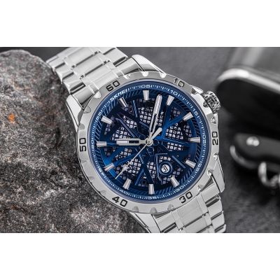 5. Men's Watch Skmei 9337BU + BOX