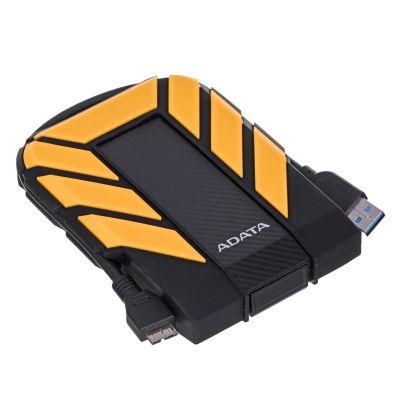 2. ADATA HD710 PRO External HDD Drive (1TB; 2.5"; USB 3.2; Yellow)