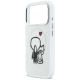6. Karl Lagerfeld Karl & Choupette Back MagSafe Case for iPhone 17 Pro Max - Clear