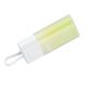6. Baseus Popsicle 5200mAh 20W Powerbank with Built-in Lightning Cable (+ White Baseus Simple USB-C - USB-C 60W/20V/3A/30cm Cable) - White-Green