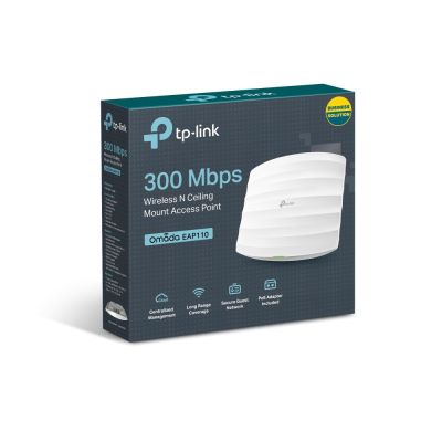 6. TP-Link EAP110 300 Mbit/s WLAN Access Point White PoE Support