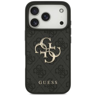 3. Guess 4G Big Logo Case for iPhone 17 Pro / 18 Pro - Black