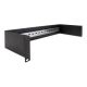 2. DeLOCK Panel for 19” DIN rail 2U, black
