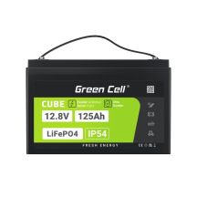 Green Cell CUBE LiFePO4 battery 125Ah 12V/12.8V 1600Wh LFPGC12V125AH