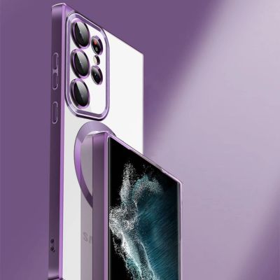 7. Wozinsky Electroplated Magsafe Case for Samsung Galaxy S24 FE - Gold