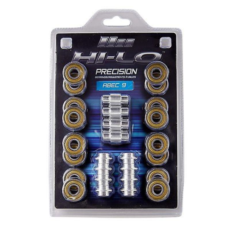 3. Mission Hi-Lo RH ABEC-9 608 bearings