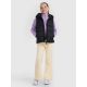 3. Girls’ Slim-Fit Fleece Jacket with Stand-Up Collar 4F 4FJRAW25TFLEF434-51S