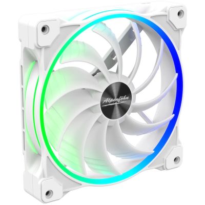 4. Alpenföhn Wing Boost 3 ARGB 140mm High Speed - white fan, 3 pcs.