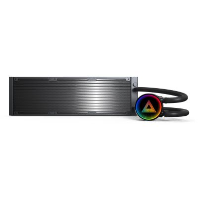 4. Montech LightFlow ARGB 360 Processor All-in-One Liquid Cooler 12 cm Black 1 pc.