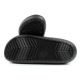 9. Crocs men's shoes slippers Classic Puff Moc slippers black insulated