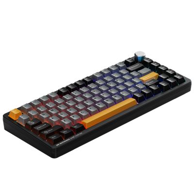 3. Machenike K600-B82W Wireless Mechanical Backlit Gaming Keyboard GR Silver Switch - Black