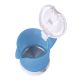 6. ELDOM C190 LINO 0.6 L 550W BLUE TOURIST KETTLE + TWO CUPS, TWO SPOONS