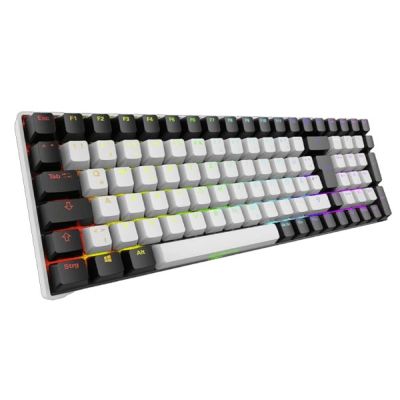 Sharkoon Skiller SGK50S2 PBT Gaming Keyboard White and Yellow RGB