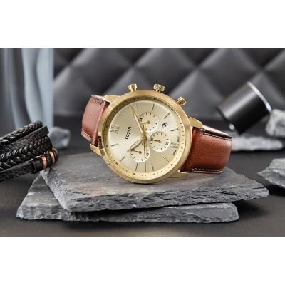 6. FOSSIL Neutra Chronograph FS6113 Men's Watch + BOX