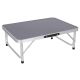 6. FOLDABLE CAMPING TABLE 75X55X25-59CM GRAY