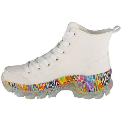 2. Skechers Jen Stark: Hi-Ryze - See-Thru Drip 177963-WMLT White 38