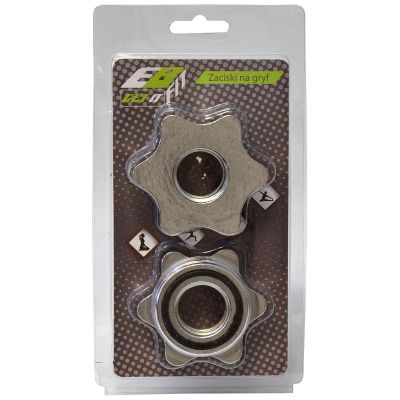 12. CHROME NECK CLAMP SET 2 ENERO FIT diameter 25.4MM