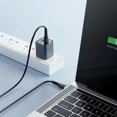7. Joyroom Starry Series SA32-CC3 USB-C / USB-C cable 60W 1m - black
