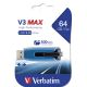 5. Verbatim Store 'n' Go V3 Max USB Flash Drive 64GB USB Type-A 3.2 Gen 1 (3.1 Gen 1) Blue