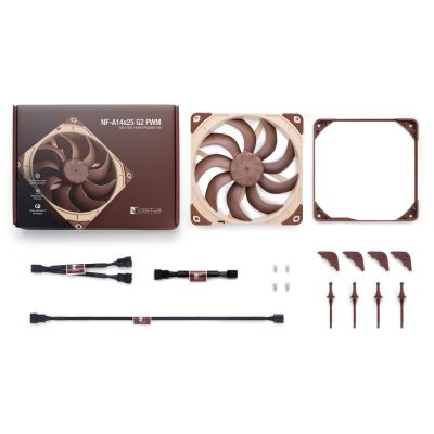 10. NOCTUA 140mm NF-A14x25 G2 PWM fan