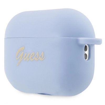 3. Guess GUAP2LSCHSB AirPods Pro 2 cover blue/blue Silicone Charm Heart Collection