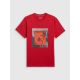 5. Men's regular printed T-shirt 4F 4FWSS26TTSHM3034-62S