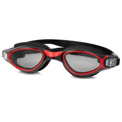 Aqua-Speed Calypso swimming goggles black and red 