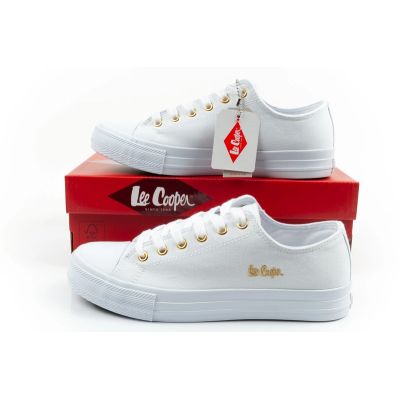 10. Lee Cooper women's sports shoes sneakers fashionable white comfortable