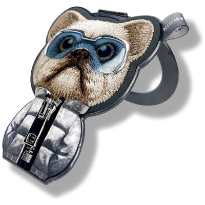 4. Nimmy Cool&Cute 2.0 Dog Magnetic Pendant - Black