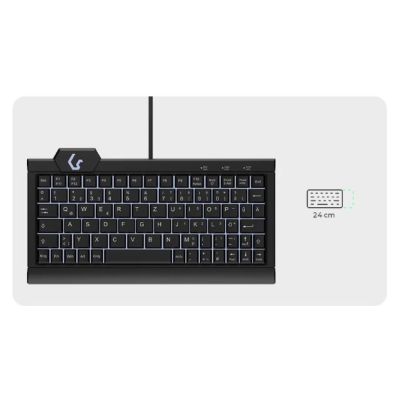4. KeySonic KSK-3010ELC (DE) Keyboard Home USB QWERTZ German Black