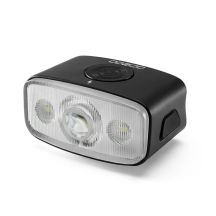 Rockbros QC1200 Front Bike Light 1200lm USB-C - Black