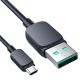 2. Joyroom Multi-Color Series A14 USB-A / micro USB 2.4A cable 2 m - black