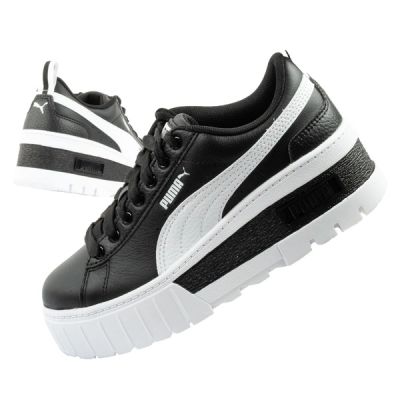 Puma Mayze women's sports shoes Sneakers platform black white fashionable